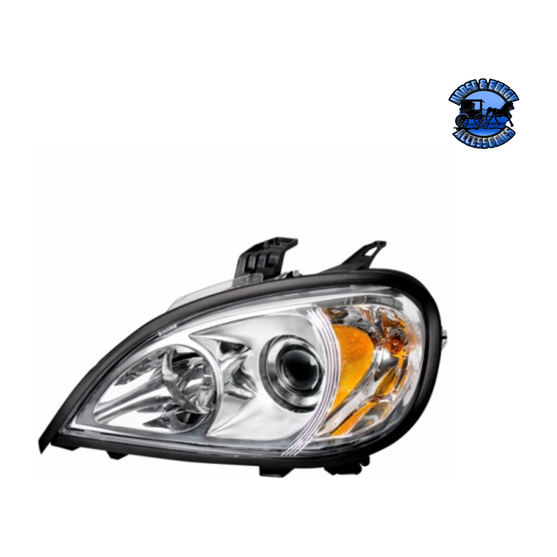 PROJECTION HEADLIGHT ASSEMBLY FOR 2001-2020 FREIGHTLINER COLUMBIA (Choose Side) HEADLIGHT Driver's Side,Passenger's Side Dark Slate Gray