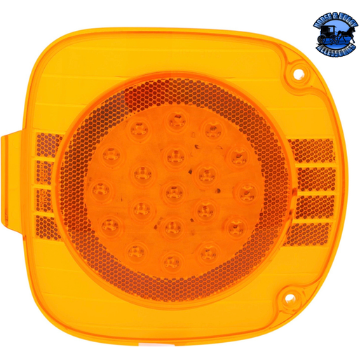 Dark Orange 22 LED TURN SIGNAL LIGHT FOR 1996-2010 FREIGHTLINER CENTURY (Choose Color) LED TURN SIGNAL Amber,Clear