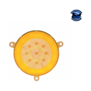 21 LED GloLight Daytime Running Light For 2005-2010 Freightliner Century -Amber LED/Clear Lens #37115 LED Glolight Running Light Sandy Brown