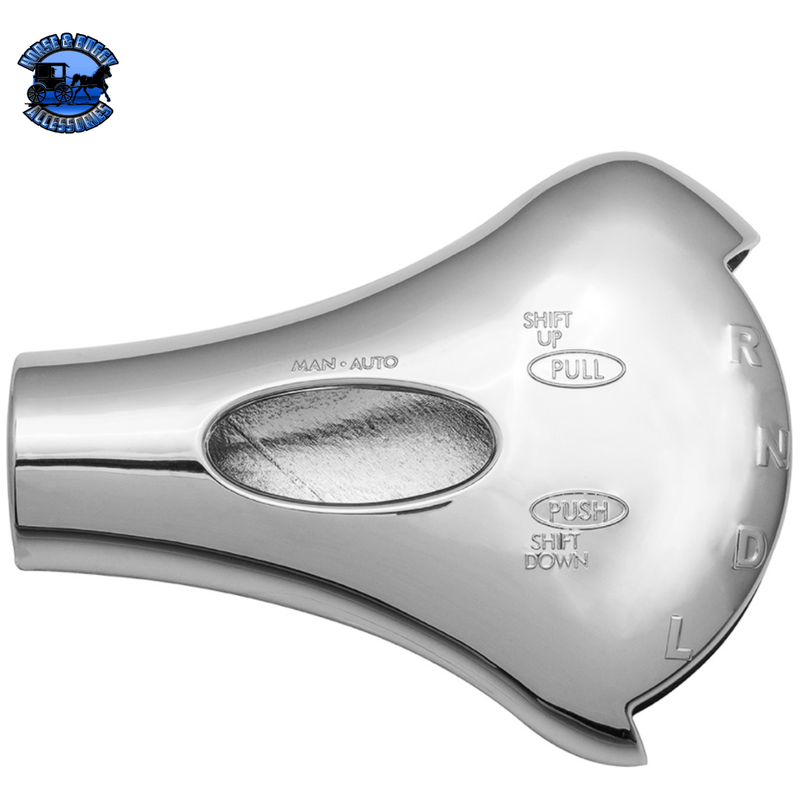 Chrome Smart Shift Cover For Freightliner #42415 Shift Cover Gray