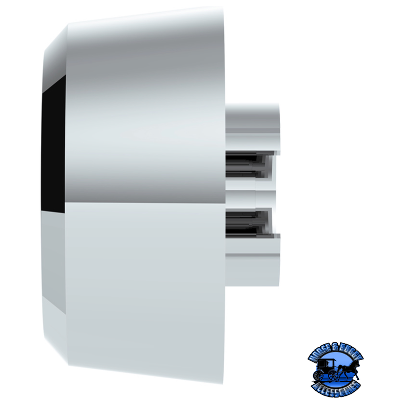 CHROME A/C KNOB FOR 2013-2021 PETERBILT 579 #41762 A/C Knob Light Gray