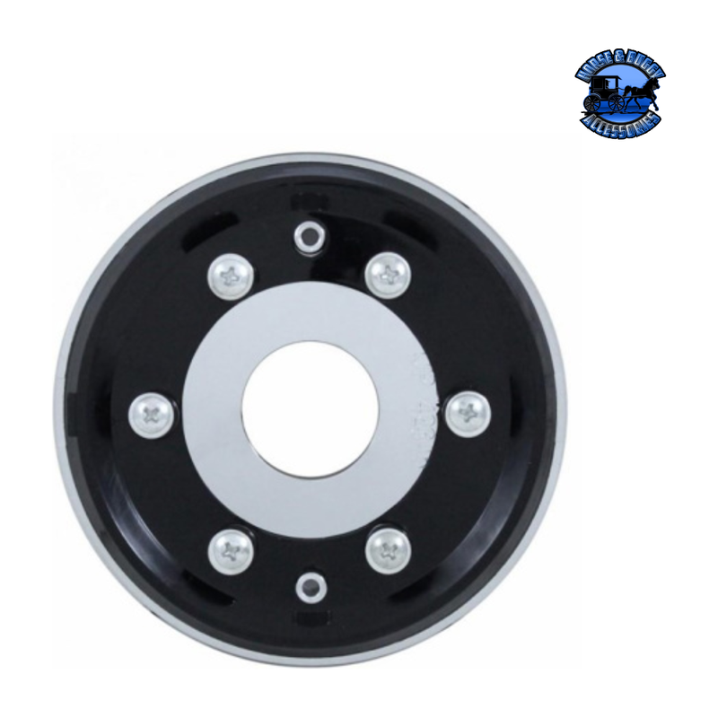 Chrome Front Bumper Light Adapter For Freightliner Columbia (Bulk) #42346B Adapter Dark Slate Gray