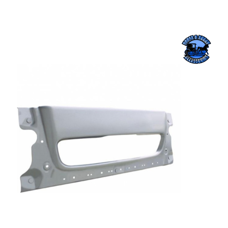 Silver Paint Center Bumper For 2005-10 Freightliner Century #21174 Silver Center Bumper Dark Gray