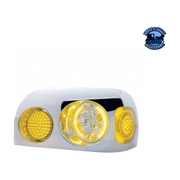 CHROME INNER HEADLIGHT BEZEL FOR 1996-2010 FREIGHTLINER CENTURY (Choose Side) Inner Headlight Bezel Driver's Side,Passenger's Side Gray