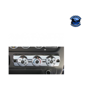 Chrome Plastic A/C Control Cover For 2008-2017 Freightliner Cascadia #42337 A/C Control Cover Dark Slate Gray