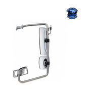 CHROME MIRROR ASSEMBLY FOR 2001-2020 FREIGHTLINER COLUMBIA - HEATED (Choose Side) Mirror Driver's Side,Passenger's Side Gray