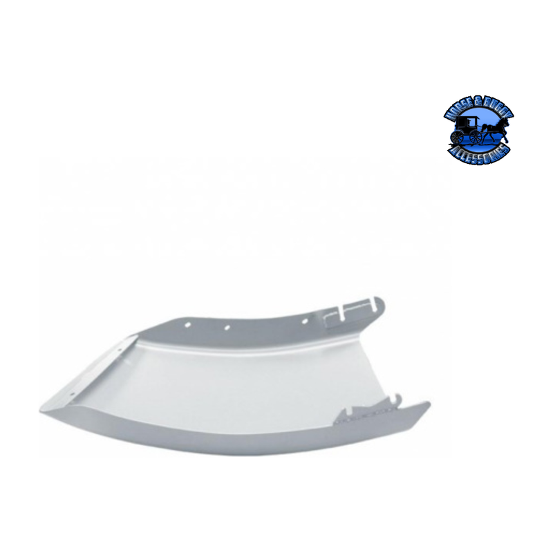 FREIGHTLINER M2-112 28.35" PAINTED BUMPER END (Choose Side) Bumper End Driver's Side,Passenger's Side Light Gray