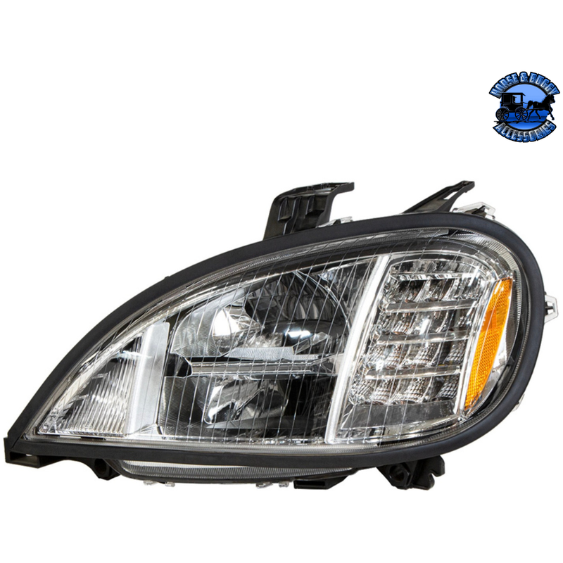 LED HEADLIGHT FOR 2001-2020 FREIGHTLINER COLUMBIA (Choose Color) (Choose Side) LED Headlight Chrome / Driver's Side,Chrome / Passenger's Side,Black / Driver's Side,Black / Passenger's Side Dark Slate Gray