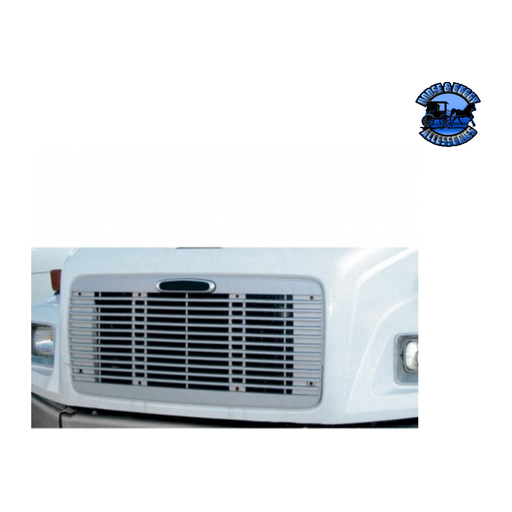 Gray Freightliner Fl 60/70/80/106/112 Silver Grille #21205 Grille