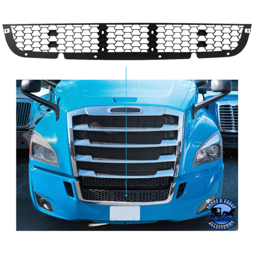 Dark Slate Gray Bumper Mesh For Early 2018 Freightliner Cascadia #42487 Bumper Mesh