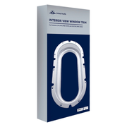 Peterbilt Interior View Window Trim #40904 Window Trim Gray