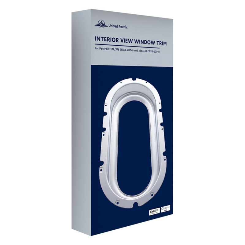 Peterbilt Interior View Window Trim #40904 Window Trim Gray