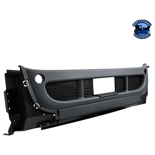 Dark Slate Gray Center Bumper Assembly Without Chrome Trim & Tow Holes For 2008-2017 Freightliner Cascadia #20481 Center Bumper