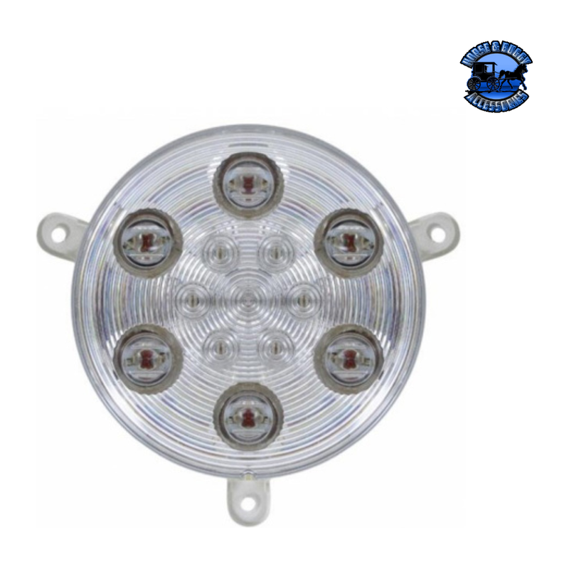 UP-37617 13 Amber LED Daytime Running Light For 2005-2010 Freightliner Century - Clear Lens #37617 Daytime Running Light Dark Gray