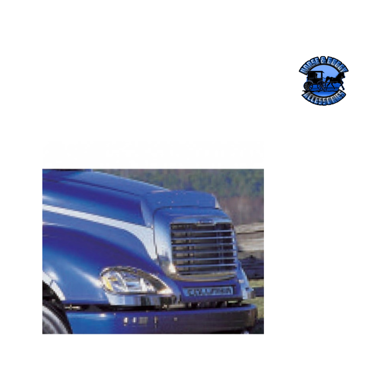 430 SS Bug Deflector For Freightliner Columbia #29092 BUG SHIELD Dark Slate Blue