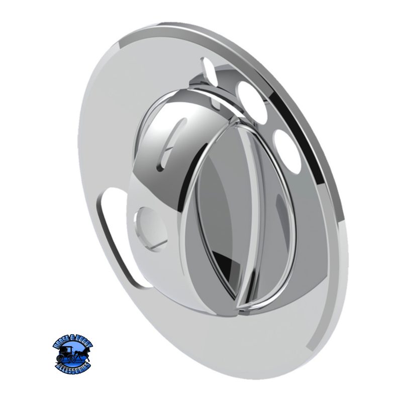 CHROME PLASTIC 2-PIECE HEADLIGHT WITH FOG LIGHT SWITCH COVER FOR 2008-2017 FREIGHTLINER CASCADIA #42071 Switch Cover Gray