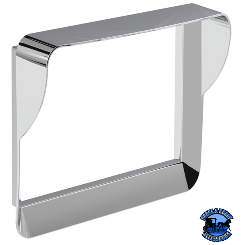 CHROME PLASTIC 7" NAVIGATION SCREEN BEZEL FOR 2012-2021 PETERBILT 579 #20608 Bezel Dark Gray