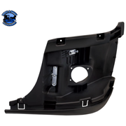 BUMPER END REINFORCEMENT WITH FOG LIGHT HOLE FOR 2008-2017 FREIGHTLINER CASCADIA (Choose Side) Bumper End Driver's Side,Passenger's Side Black