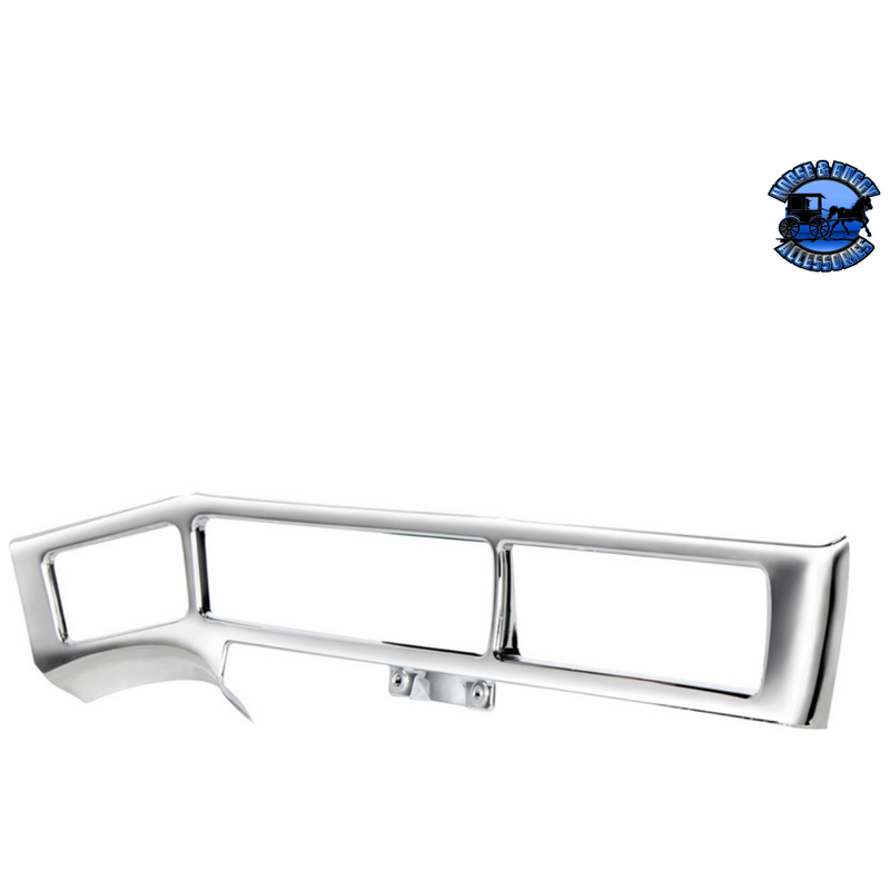 Chrome Plastic Right Lower Dash Trim For Freightliner Columbia (2001-2011) & Coronado (2002-2007) #40944 Lower Dash Trim Light Gray
