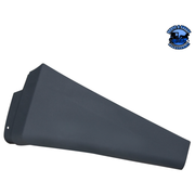 BUMPER AIR FLOW DEFLECTOR FOR 2018-2024 FREIGHTLINER CASCADIA (Choose Position) Air Flow Deflector Driver,Passenger,Center Dark Slate Gray