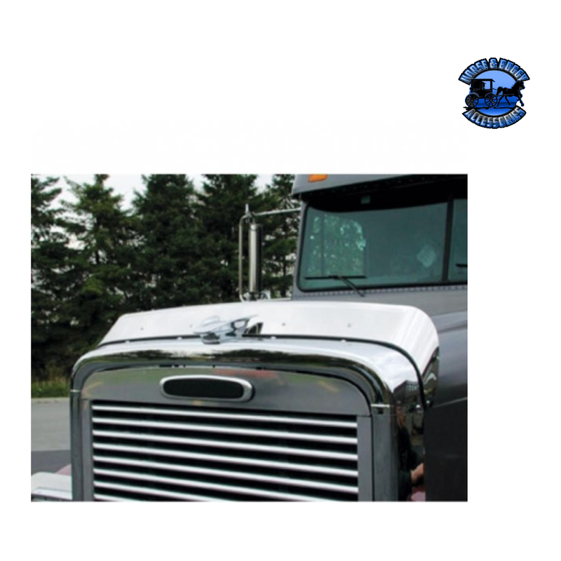 430 SS Bug Deflector For Freightliner Classic/Classic XL #29094 BUG SHIELD Dark Slate Gray