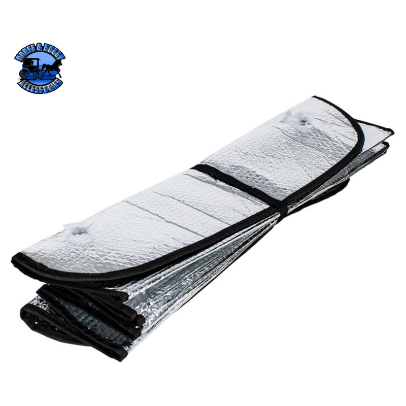 WINDSHIELD SUNSHADE FOR 2008-2017 FREIGHTLINER CASCADIA #98997 Windshield Sunshade Black