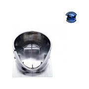 Chrome Plastic Flip Over Cup Holder For 1998-2002 Freightliner Century #41903 Cup Holder Dark Slate Gray