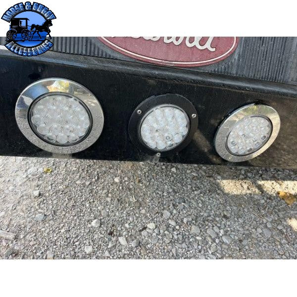 75909 4" Flange Mount Twist-on Bezel