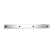 30013 SS 24" X 2" TOP PLATE, W/ 4 STUDS Light Gray