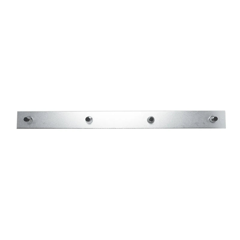 30013 SS 24" X 2" TOP PLATE, W/ 4 STUDS Light Gray