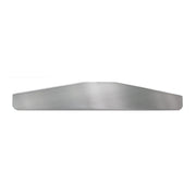 30112 SS 12" X 3" BOTTOM MUD FLAP PLATE W/ BACKING PLATE MED DUTY TRUCK Dark Gray