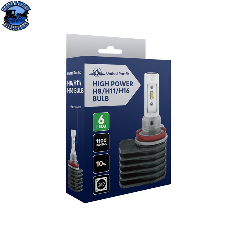 UP-30137 6 LED H8/H11/H16 Bulb