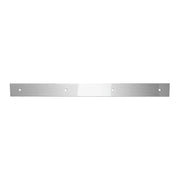 30151 SS 24" X 2" TOP PLATE W/4 HOLES & HARDWARE Light Gray