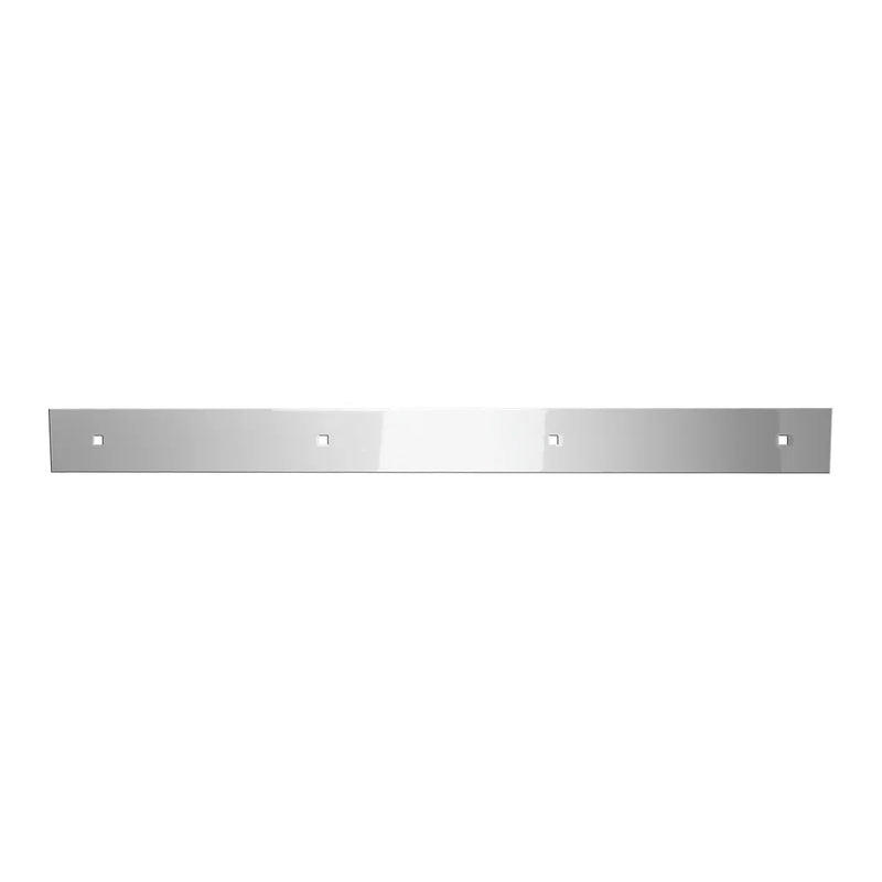 30151 SS 24" X 2" TOP PLATE W/4 HOLES & HARDWARE Light Gray