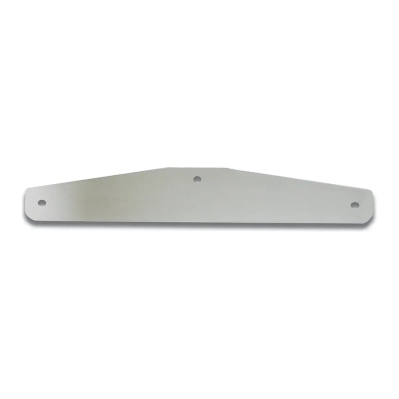 30292 24" X 5" BACKING PLATE FOR LOUVER BOTTOM PLATE Gray