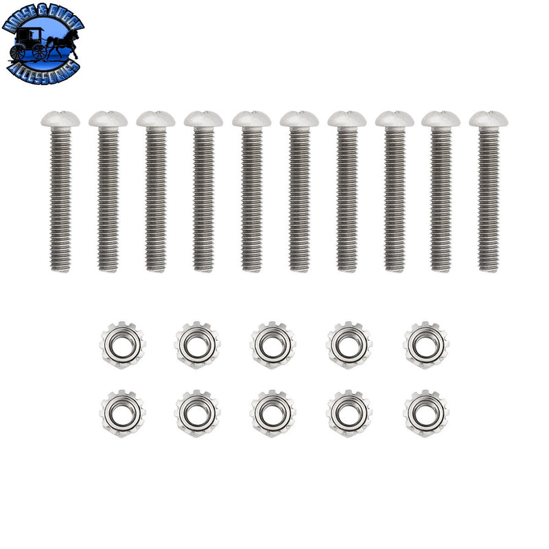 UP-30317HW Mounting Hardware Set For Watermelon Cab Lights Light Gray