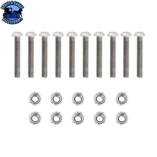 UP-30317HW Mounting Hardware Set For Watermelon Cab Lights Light Gray