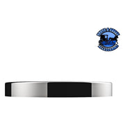 Stainless Steel Low Profile 3/8" tall Cab Light Bezel #30317 watermelon Black