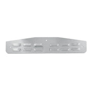 30291 SS 24" X 5" Louver Style Bottom Mud Flap Plates Gray