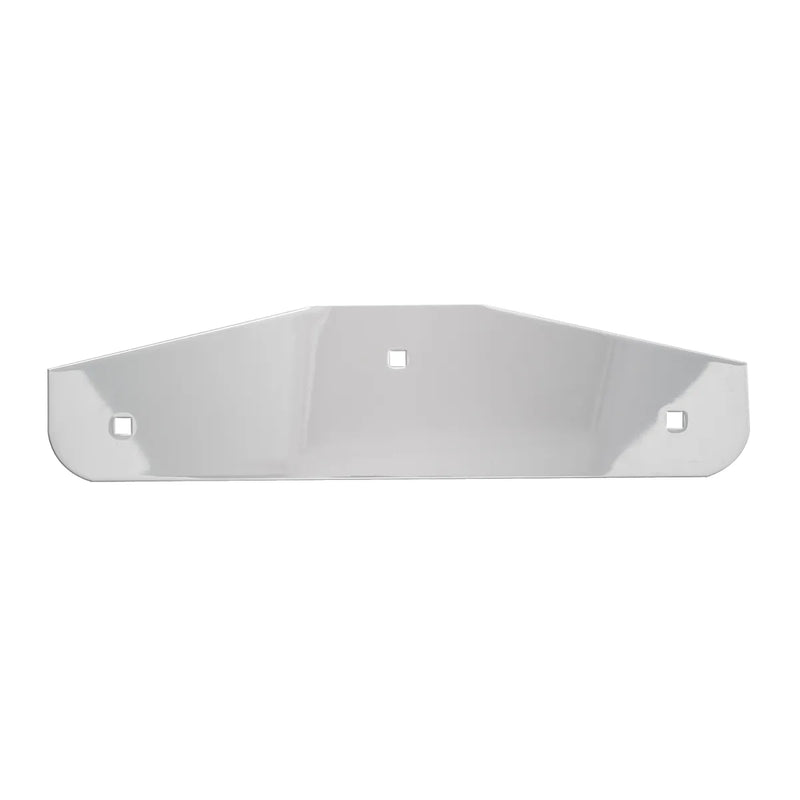 30291 SS 24" X 5" Louver Style Bottom Mud Flap Plates Gray