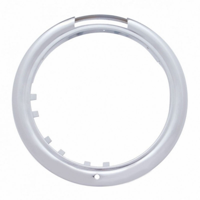 Chrome "Classic" Headlight Bezel With Turn Signal Cutout