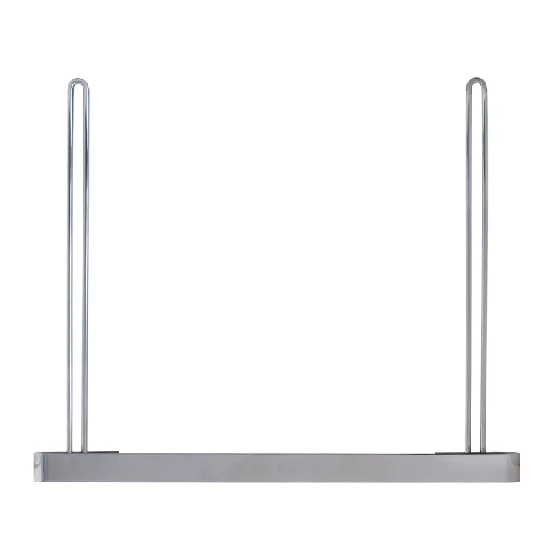 30517 CR. 24" X 21" MUD FLAP HOLDER, 1-1/2" WIDE BOTTOM MUD FLAP HANGERS Dark Gray