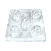 WATERMELON GLASS MARKER LIGHT LENS - CLEAR (5 PCS) watermelon glass lens Lavender