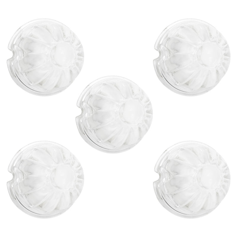 WATERMELON GLASS MARKER LIGHT LENS - CLEAR (5 PCS) watermelon glass lens Lavender