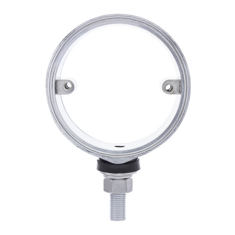 Chrome Die-Cast 3" Double Face Light Housing Only for LED