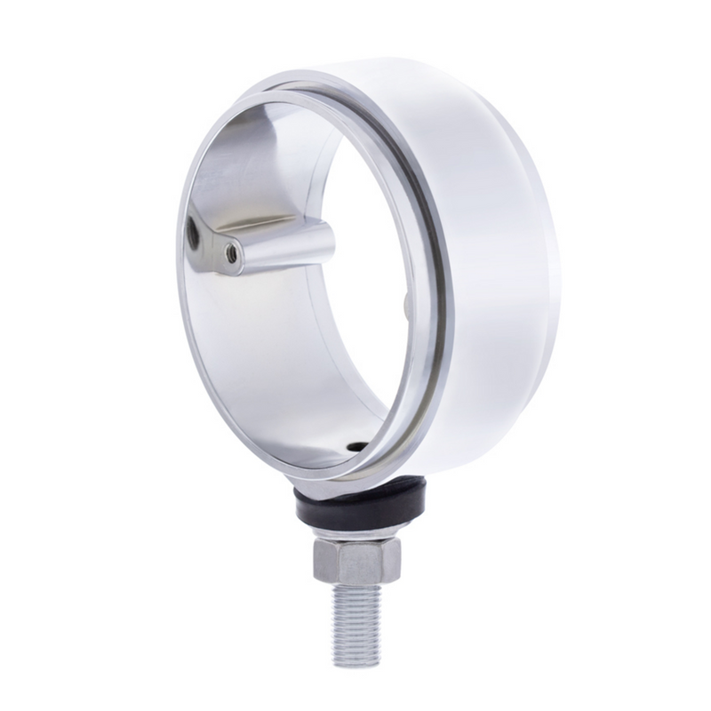 Chrome Die-Cast 3" Double Face Light Housing Only for LED