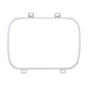 Stainless Steel 5" X 7" Headlight Retaining Ring (Bulk) Light Gray
