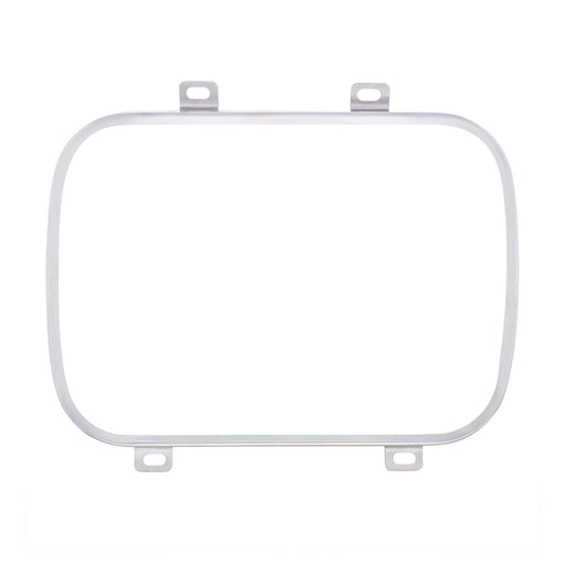 Stainless Steel 5" X 7" Headlight Retaining Ring (Bulk) Light Gray