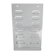30901 20" (H) S.S. ANTI-SAIL PLATE, LOUVERED Gray