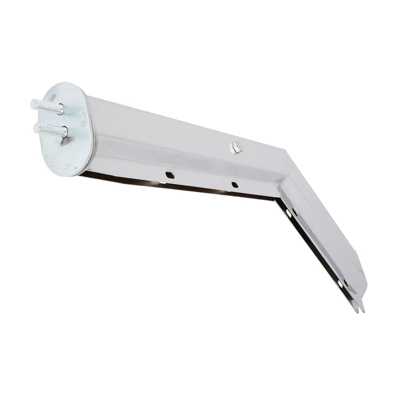 30714 SS SPRING LOAD HANGER, ANGLED 30" L, 1-1/8" BOLT SPACING Light Gray